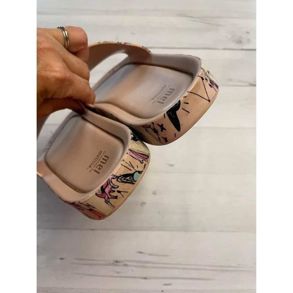 Mel by Mini Melissa Unicorn slides size 4‎